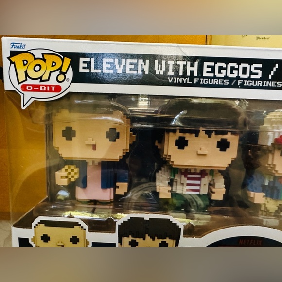 POP Stranger Things in Minecraft design Collection NWT Eleven With Eggos - Picture 11 of 15
